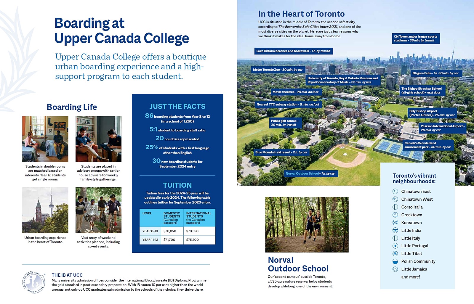 Upper Canada College (UCC) — 보딩스쿨 조사 보고서